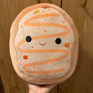 Frosted Pumpkin Donut Squishmallow Plush